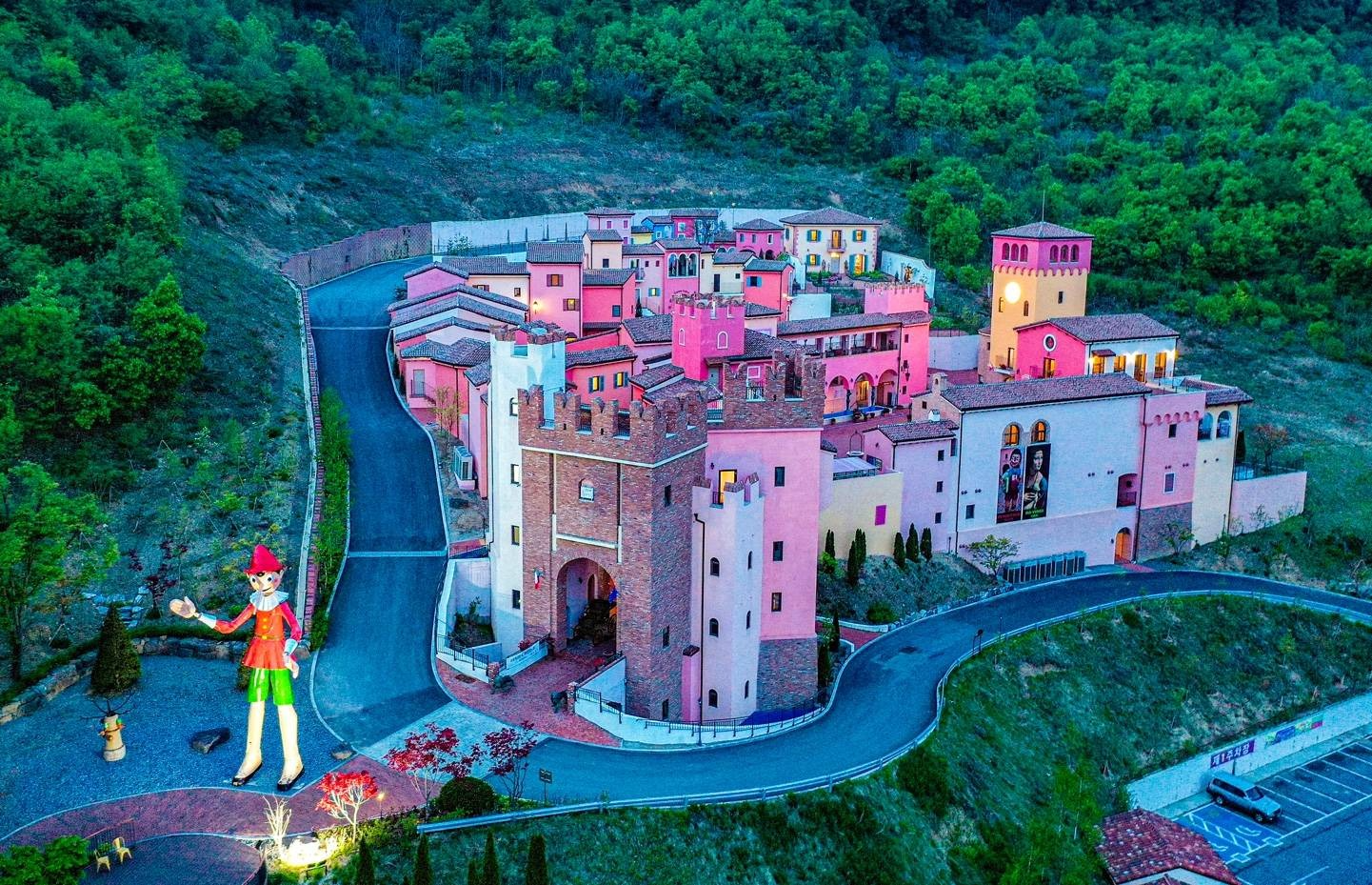 쁘띠프랑스 전체 전경