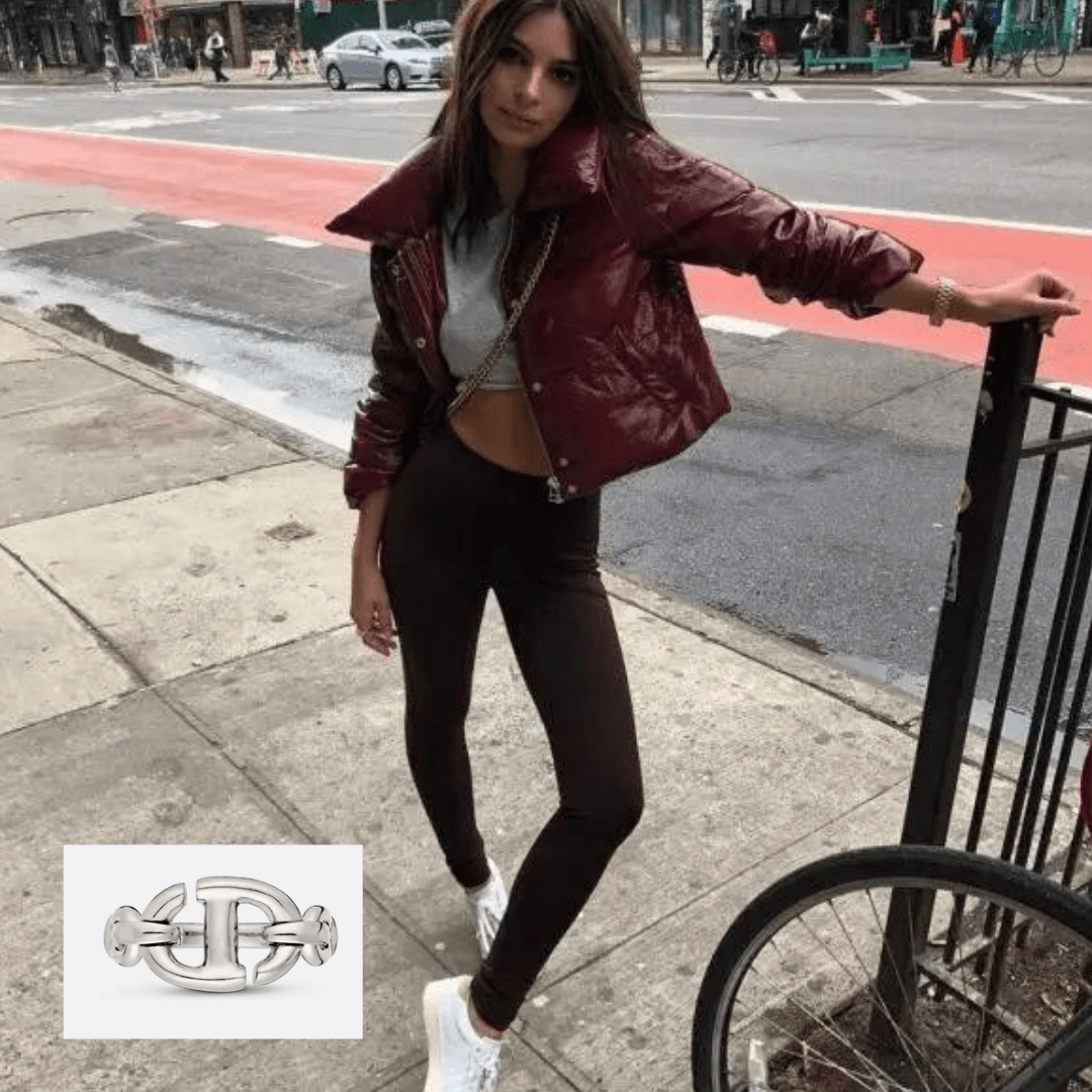 @emrata 인스타 및 CD Navy링 실버피니시 옵션