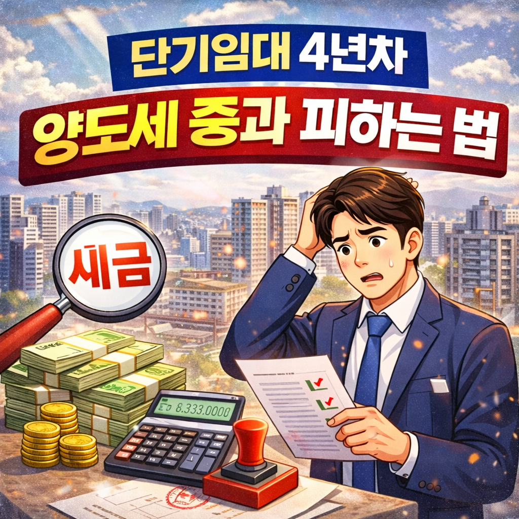 양도소득세 비과세 &middot; 중과세 자가진단하러 가기