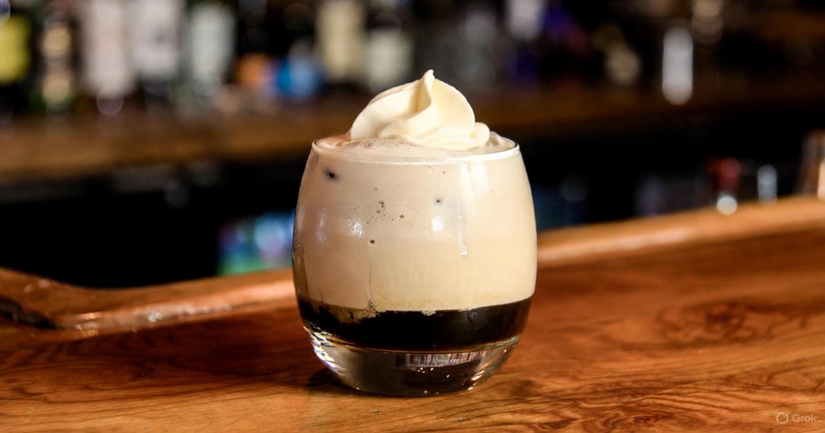 화이트 러시안 황금 레시피 &amp; 유래 및 완벽한 안주 추천