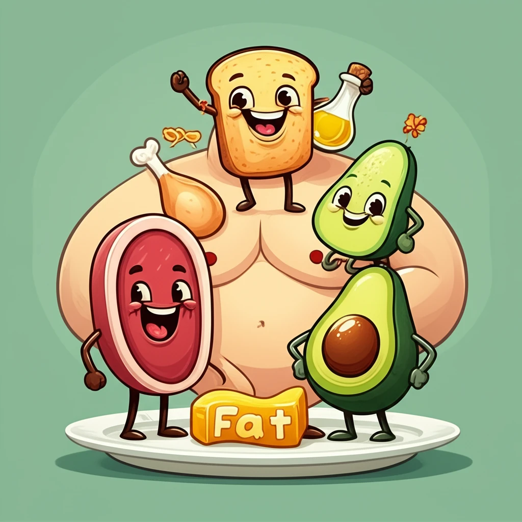 근육은 지키고 지방만 빼는 탄단지 비..