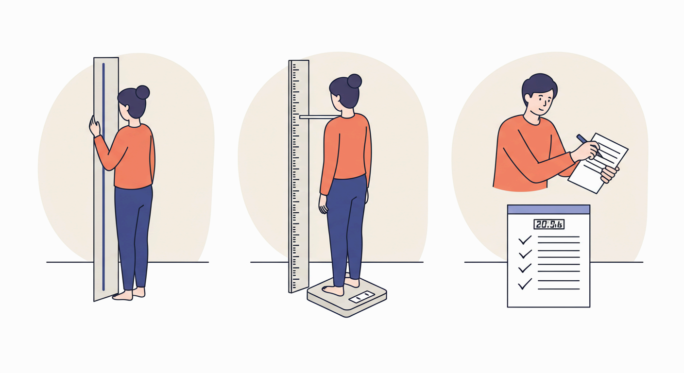 BMI 18.5 미만은 저체중으로 분류