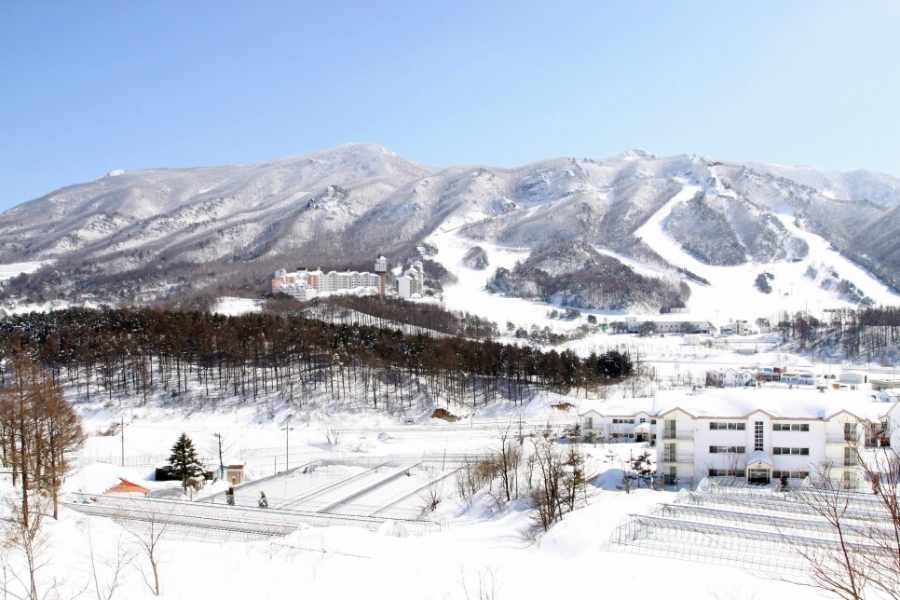 제8경 마산봉 설경8