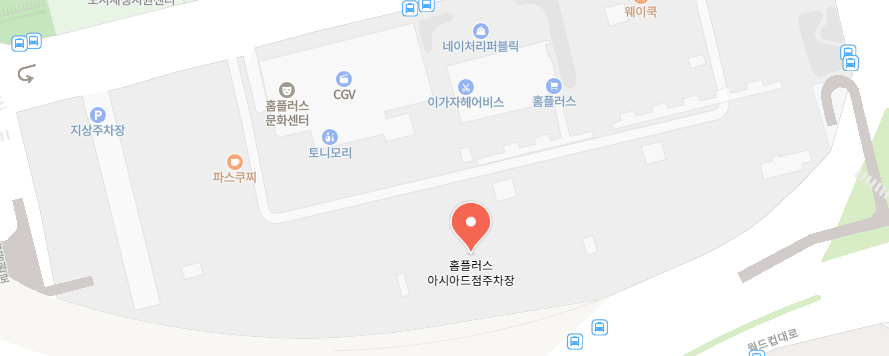 사직야구장 주차장
