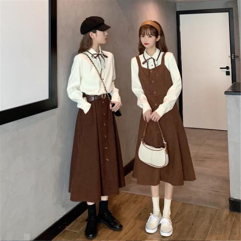 시밀러룩 친구 트윈룩 우정룩 투피스 원피스 스커트