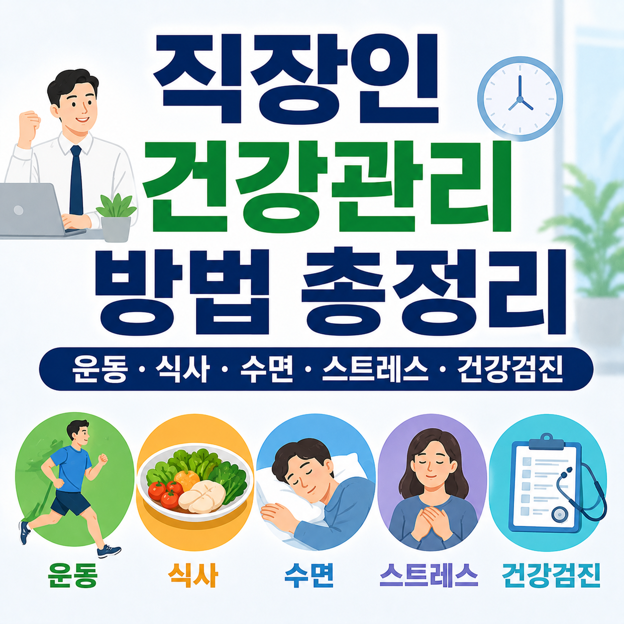 직장인 건강관리 방법