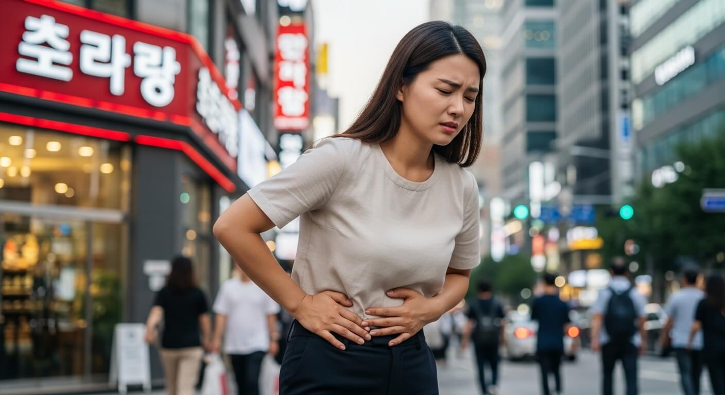 오른쪽 옆구리 통증 의심되는병