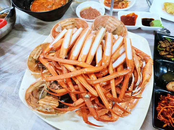 어서와 한국은 처음이지 대게 풀코스 횟집 가리비 멍게 게불 산낙지 전복 이탈리아 미슐랭 미쉐린 셰프 파브리 친구들 편 포항 죽도시장 맛집 위치