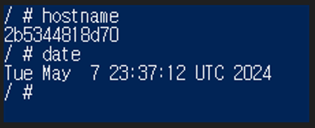 hostname date