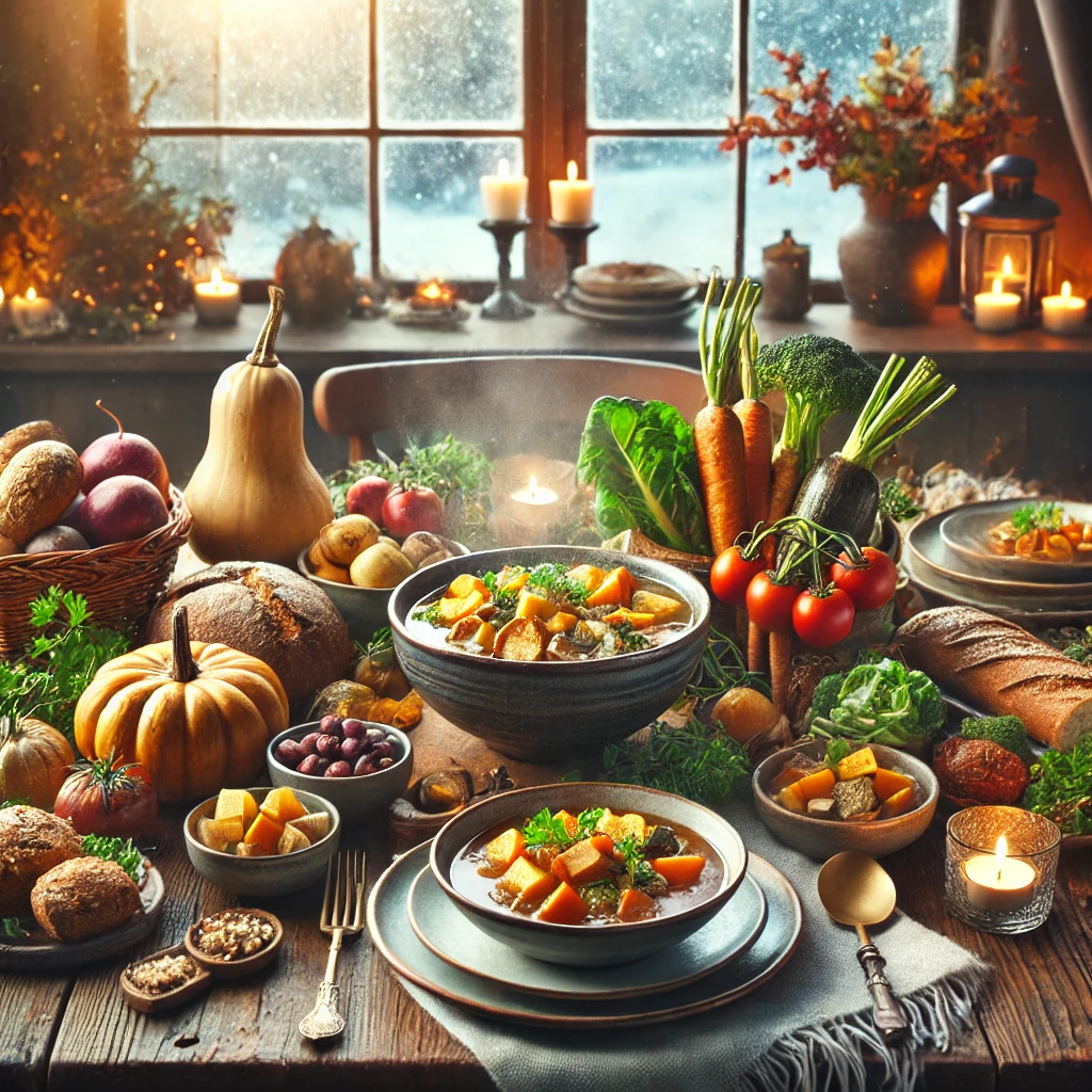 겨울철 건강식단