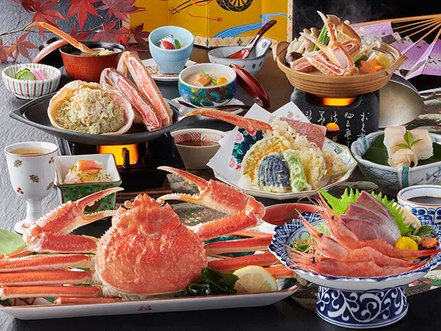 유노쿠니 덴쇼의 일품 가이세키 요리 이미지입니다.