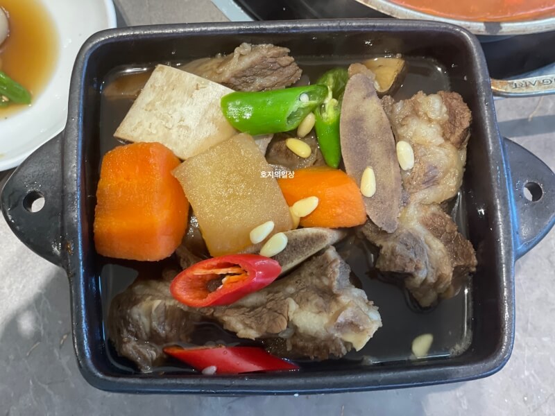 용인 수지 고기리 맛집 잘생긴반상-메뉴 소갈비찜