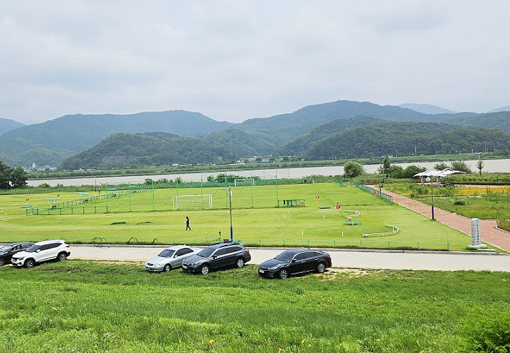 칠곡 덕산파크골프장. 경북 칠곡군 약목면 덕산리 348-7