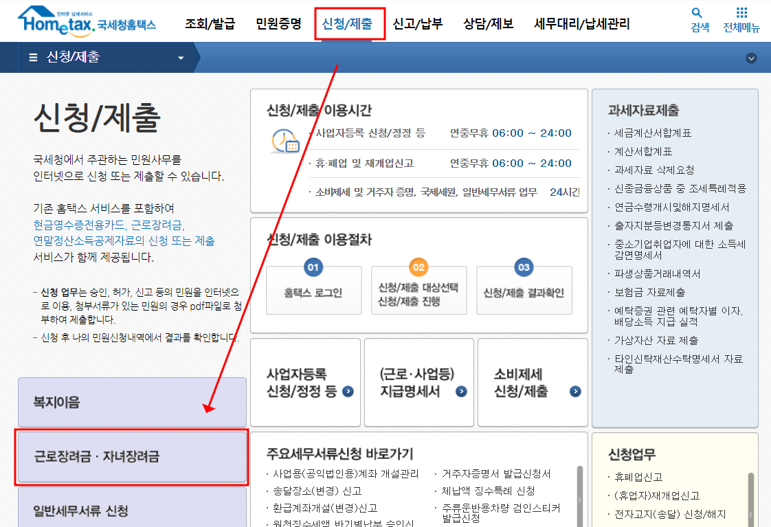 근로장려금