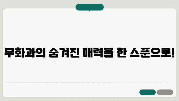무화과 한스푼