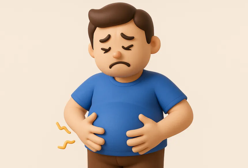 복부팽만 원인