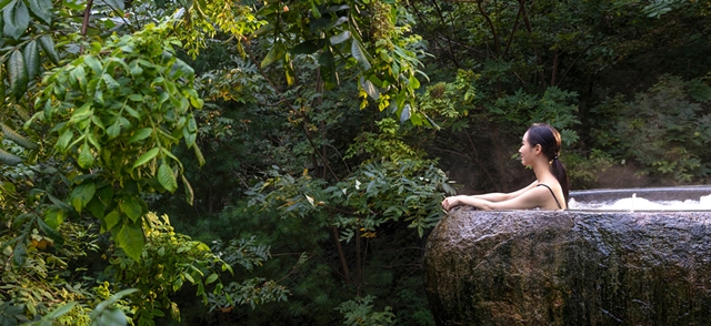 포레스트 리솜 숲속 노천탕