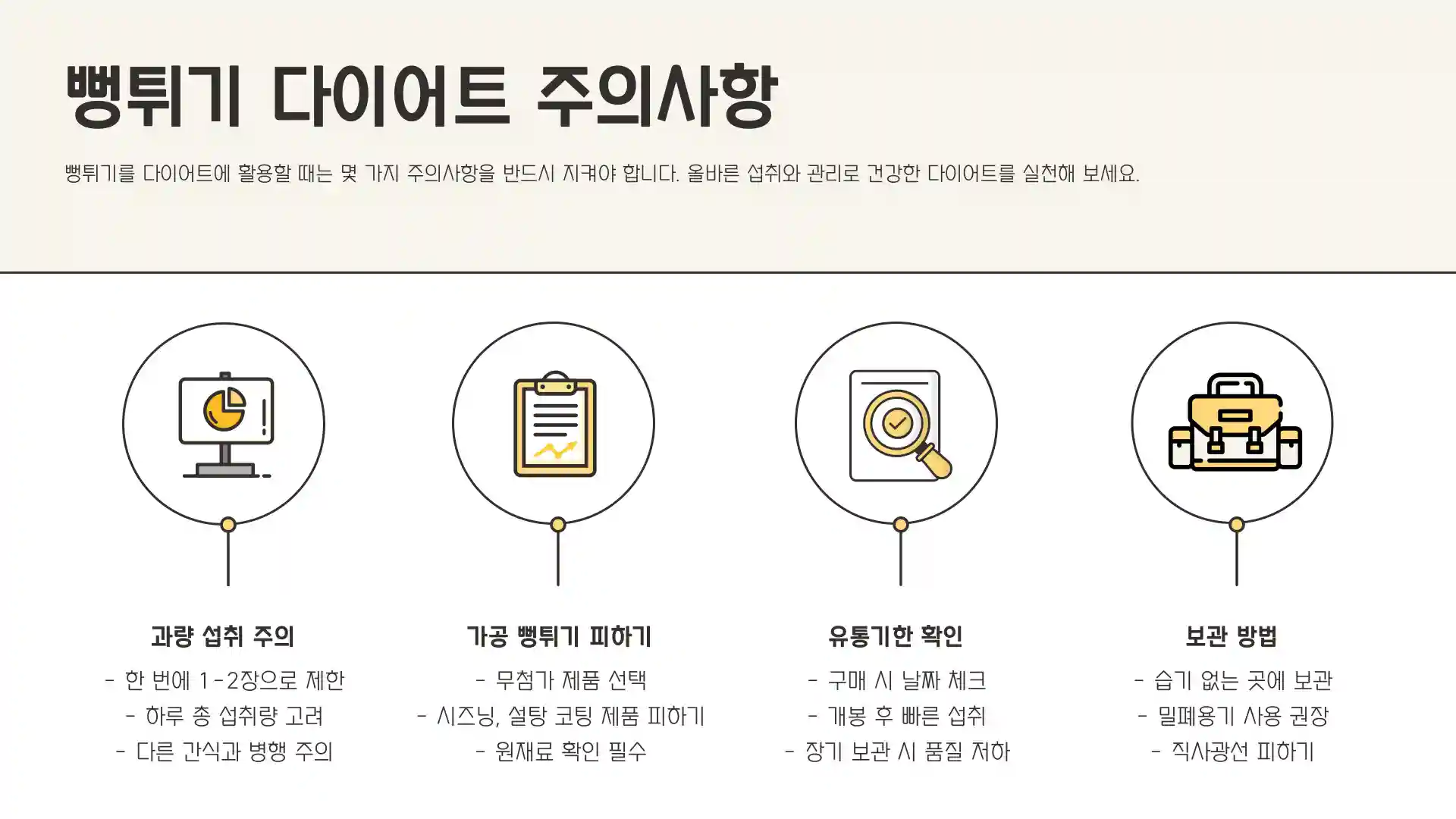 뻥튀기 칼로리