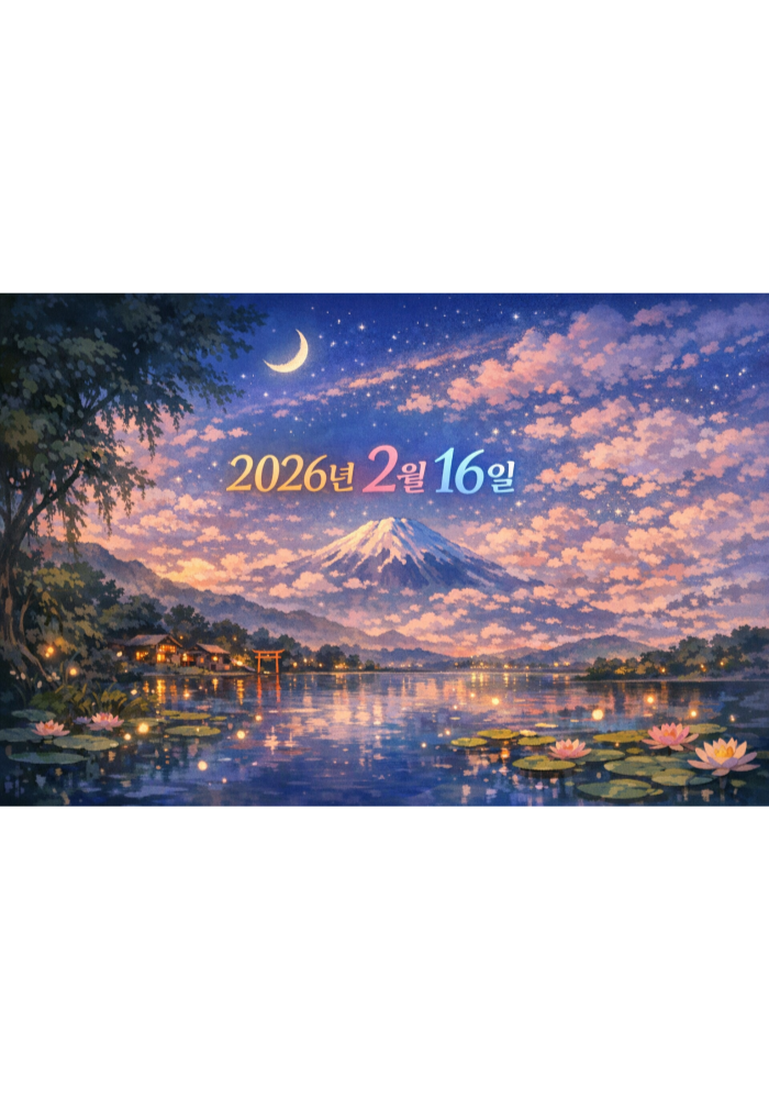 1.띠별 내일의 운세 2026년2월16일