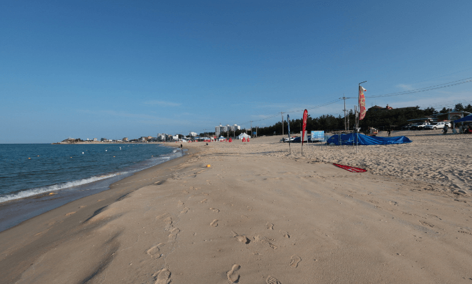 주문진 해수욕장