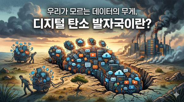 우리가 모르는 데이터의 무게, 디지털 탄소 발자국이란?