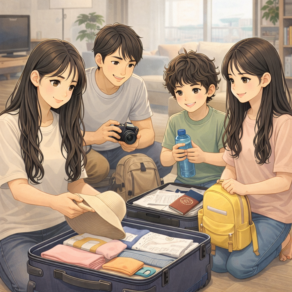 아이랑 여행 갈 때 부모들이 꼭 챙기는 준비물