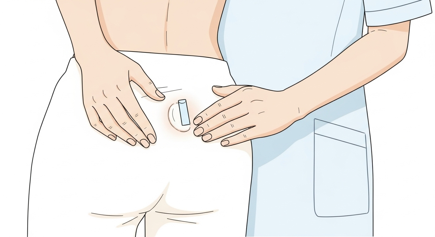 변비 관리, 항문염