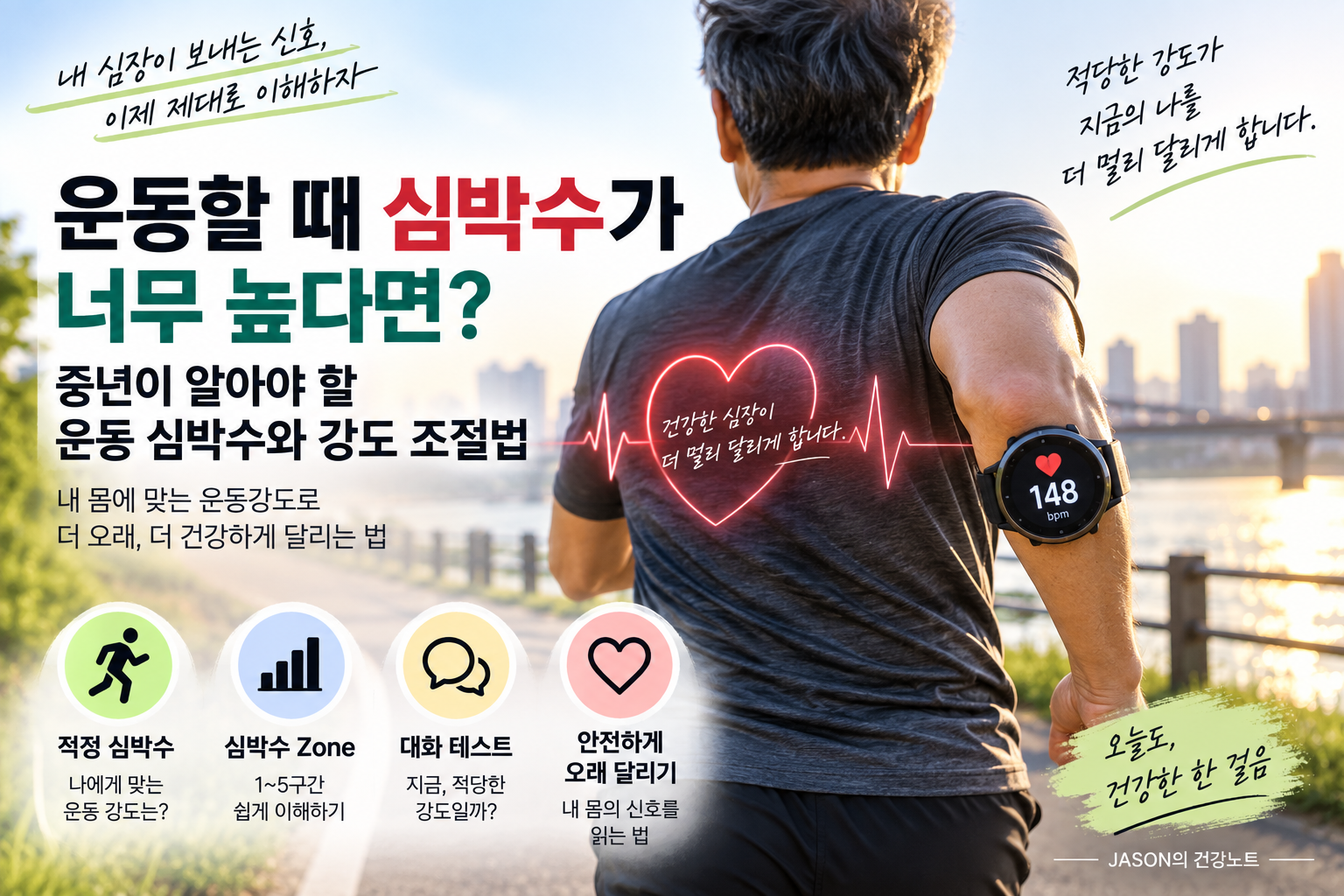 운동 심박수와 강도 조절
