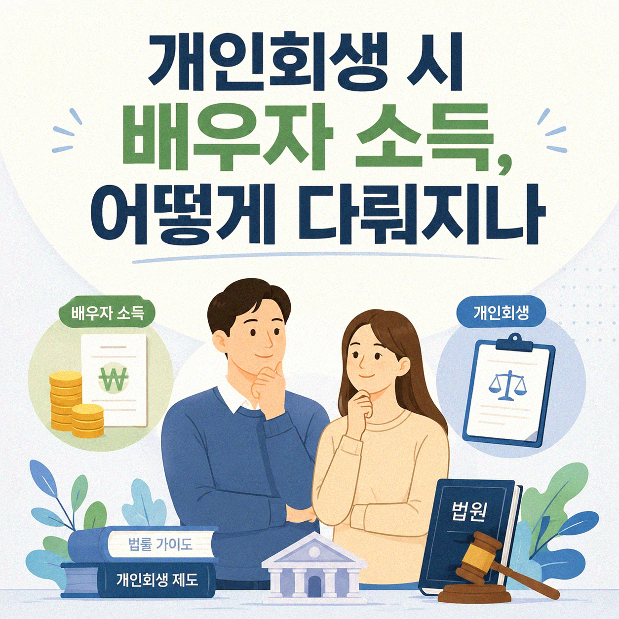 개인회생 신청 시 배우자 연봉, 어떻게 영향을 줄까