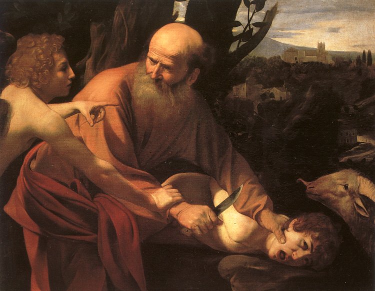 이삭의 희생(The Sacrifice of Isaac)-카라바조