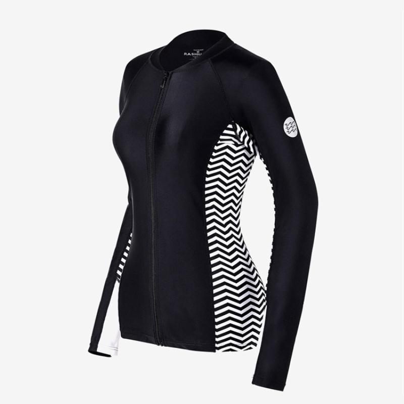 이스트본 스키드 라인업 여자 집업 래쉬가드