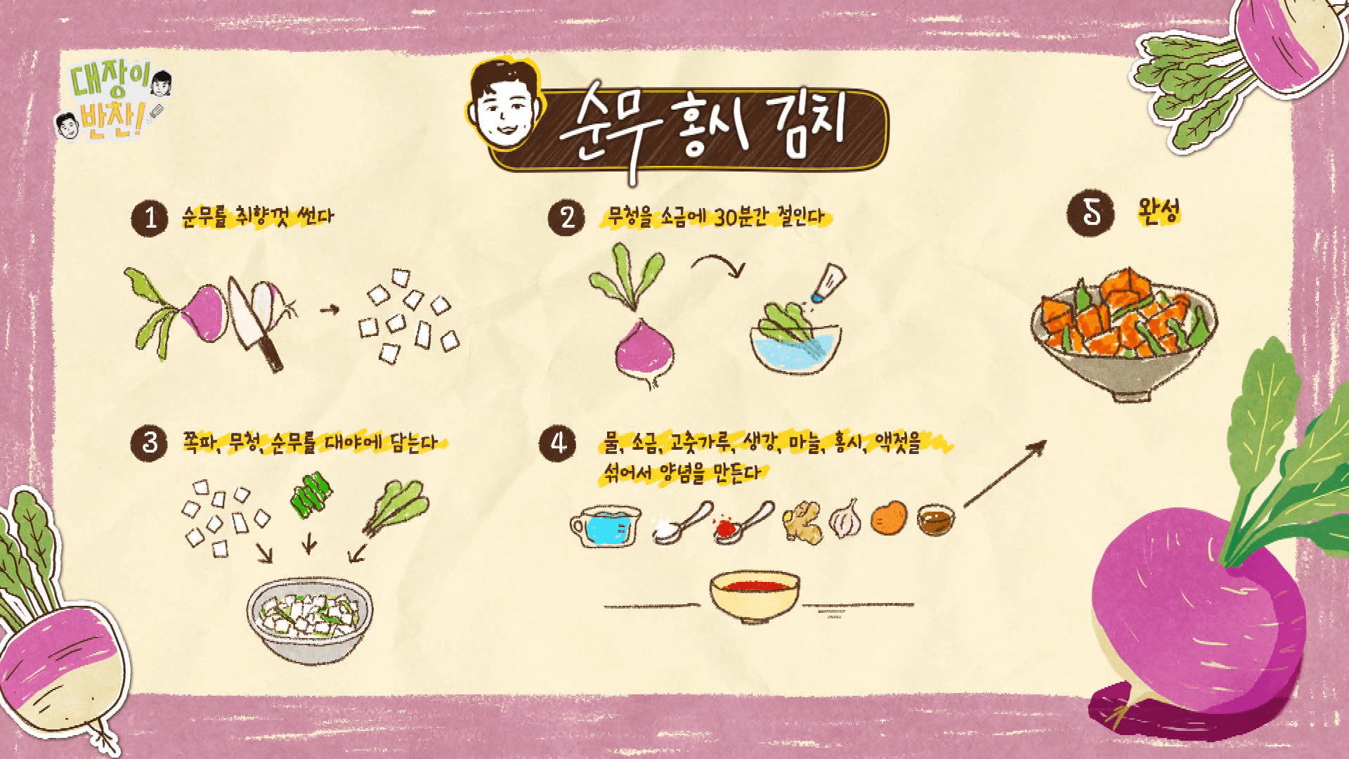 대장이 반찬