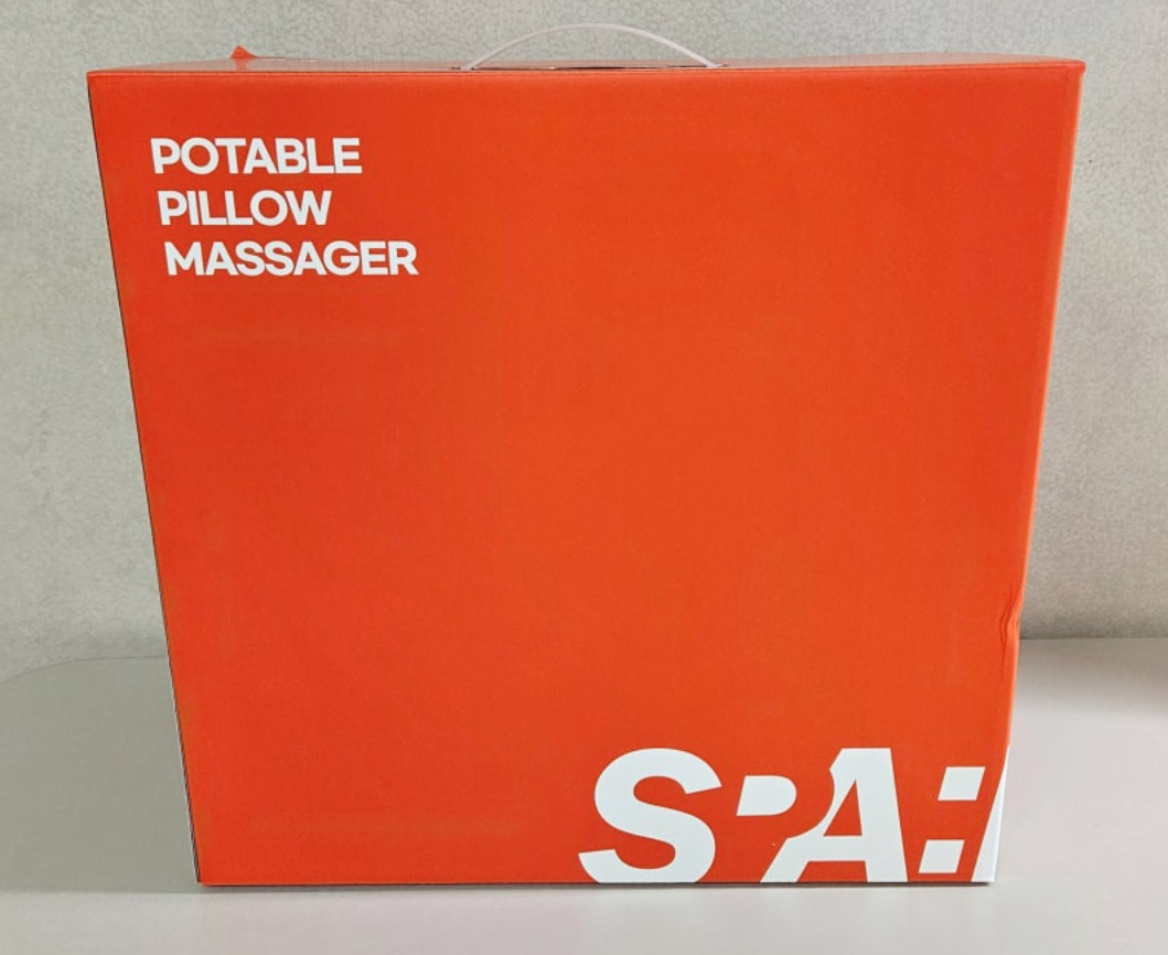 스파알 포터블 목 어깨 마사지기 내돈내산 효과