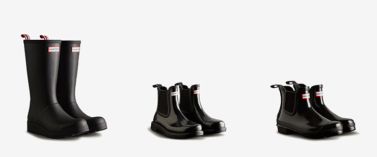 헌터 레인부츠