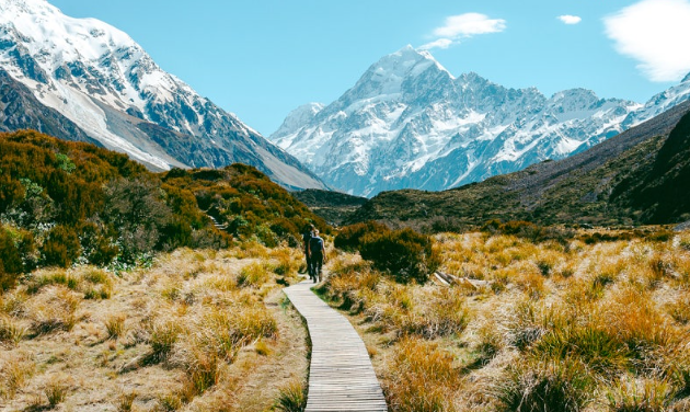 뉴질랜드 마운틴 쿡 후커밸리