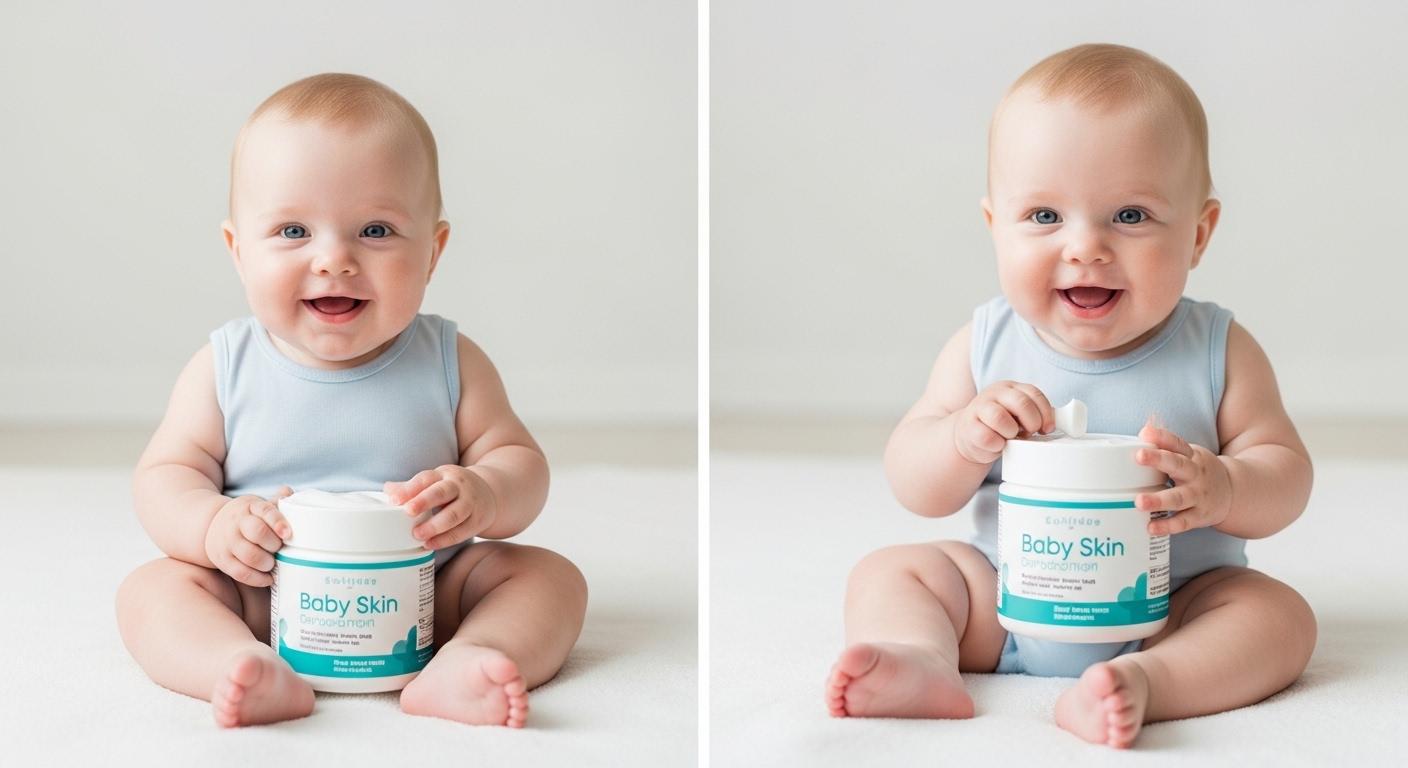 아기 피부 연고
