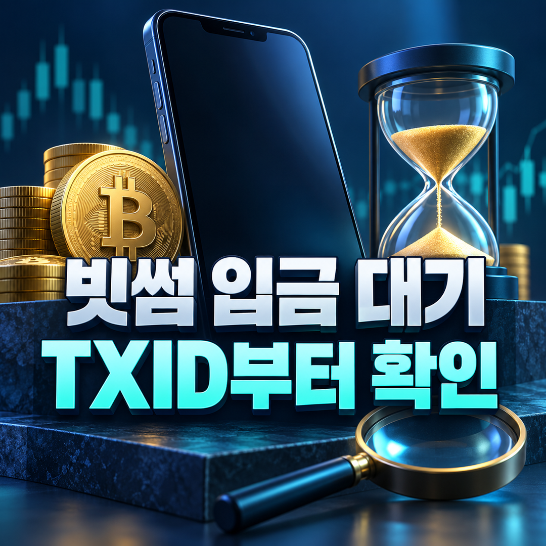 빗썸 입금 대기 확인