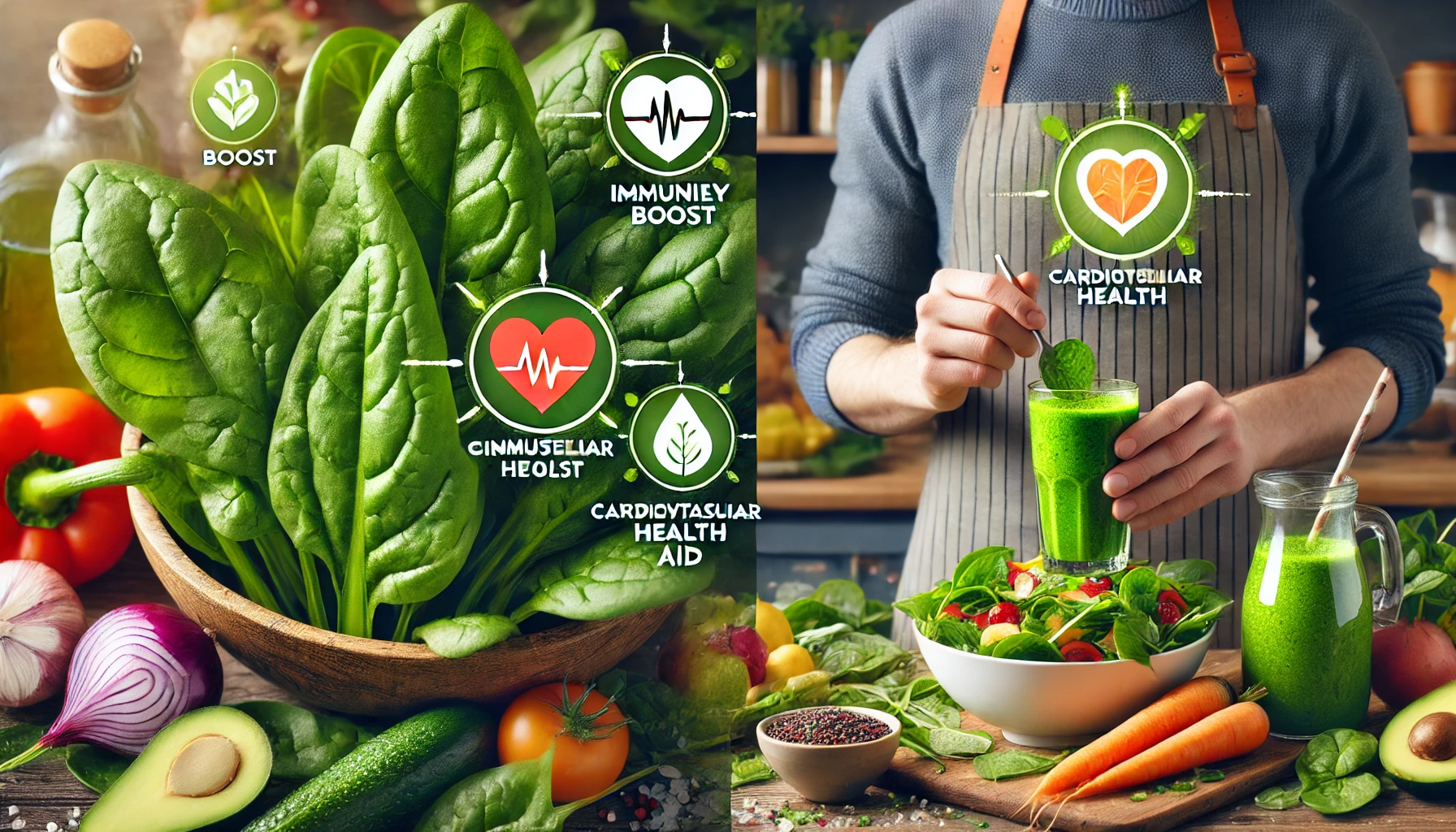 시금치를 활용한 건강 레시피