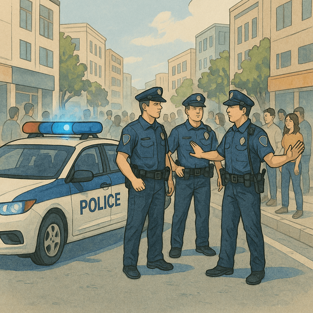 성남 분당서 일면식 없는 행인 6명에 묻지마 폭행 - 현행범 체포, 50대 남