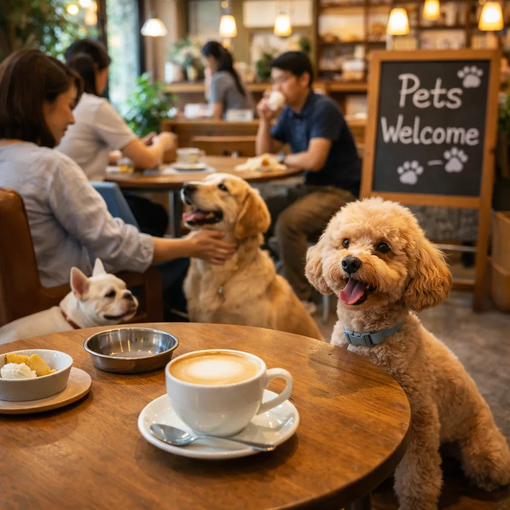 반려동물 동반 카페 (펫팸족, 공간 에티켓, 동반 문화)