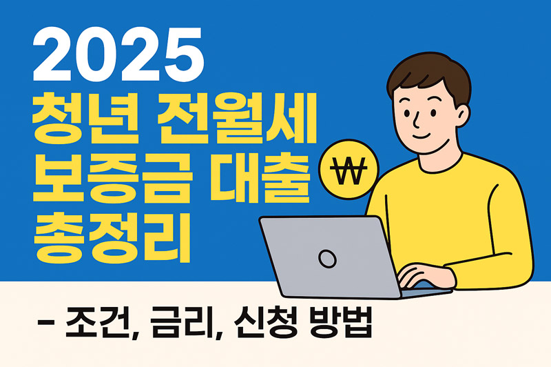 청년 전월세 보증금 대출 총정리