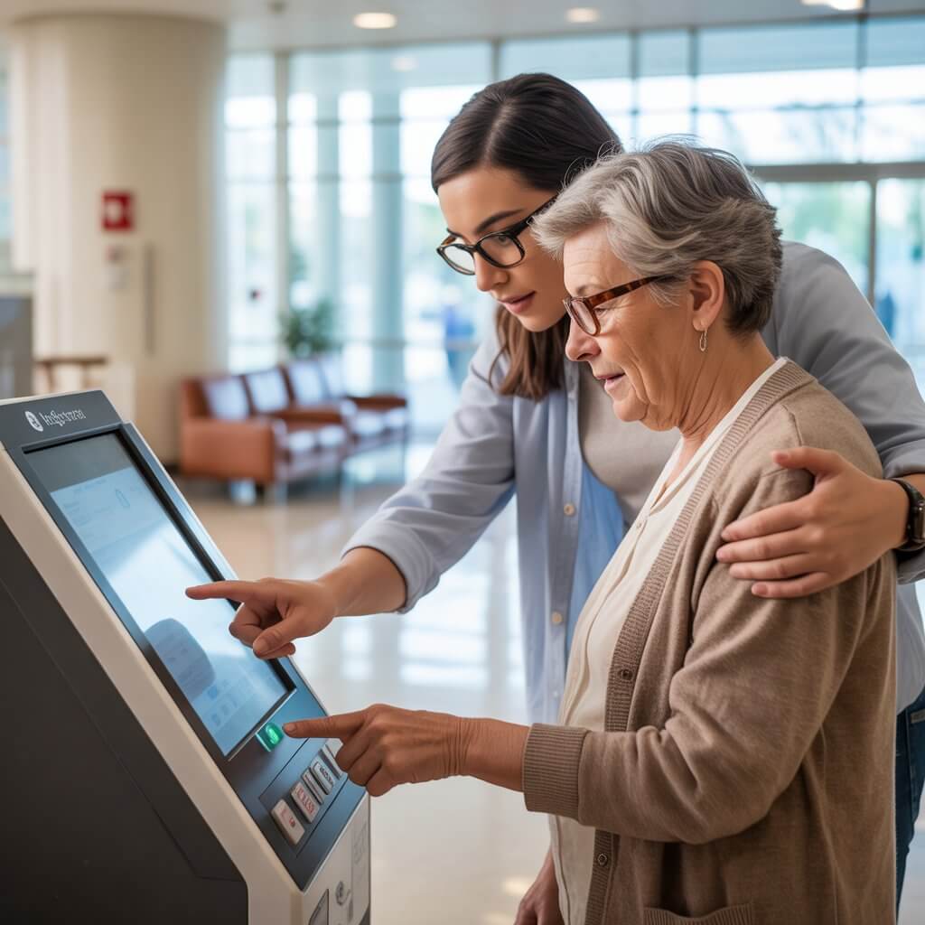60대 병원 무인 접수기 사용법(처음 방문해도 혼자 접수하는 단계별 안내)