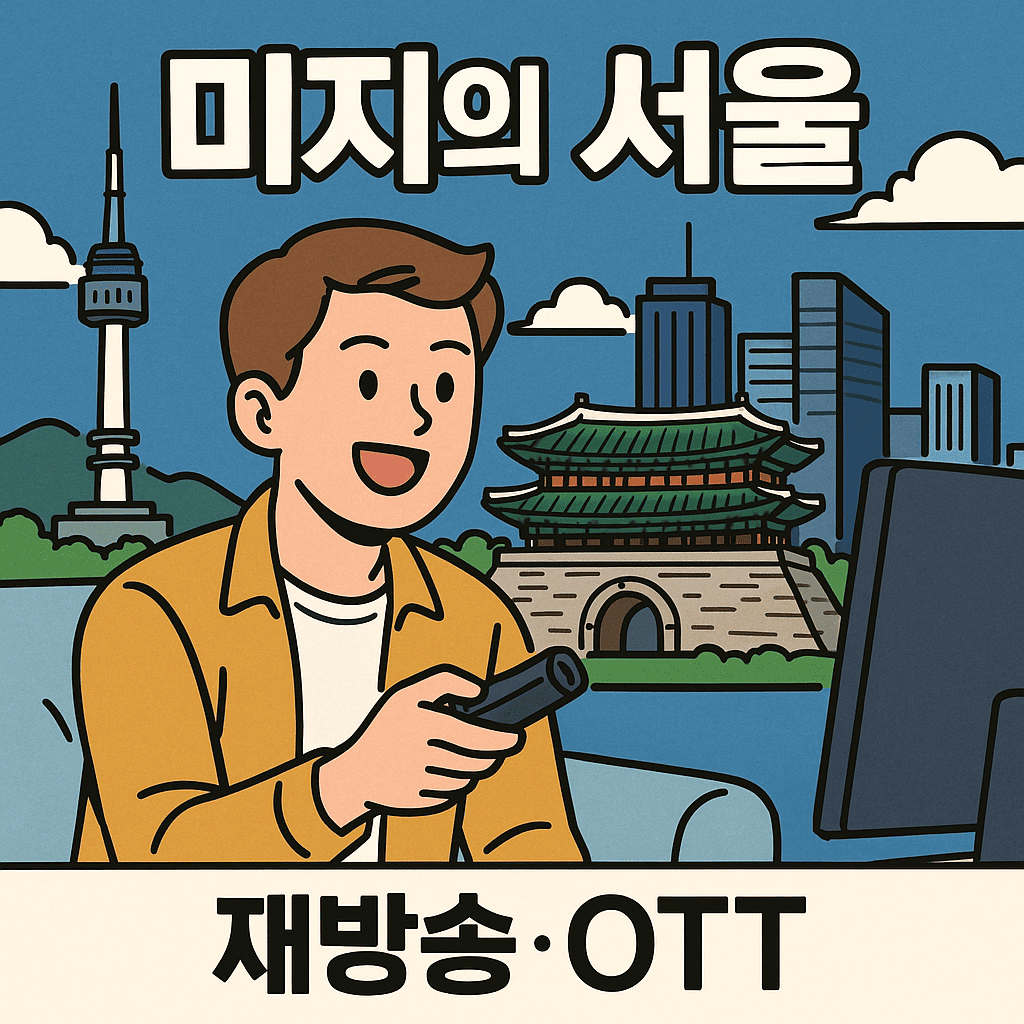 미지의 서울 재방송 ott