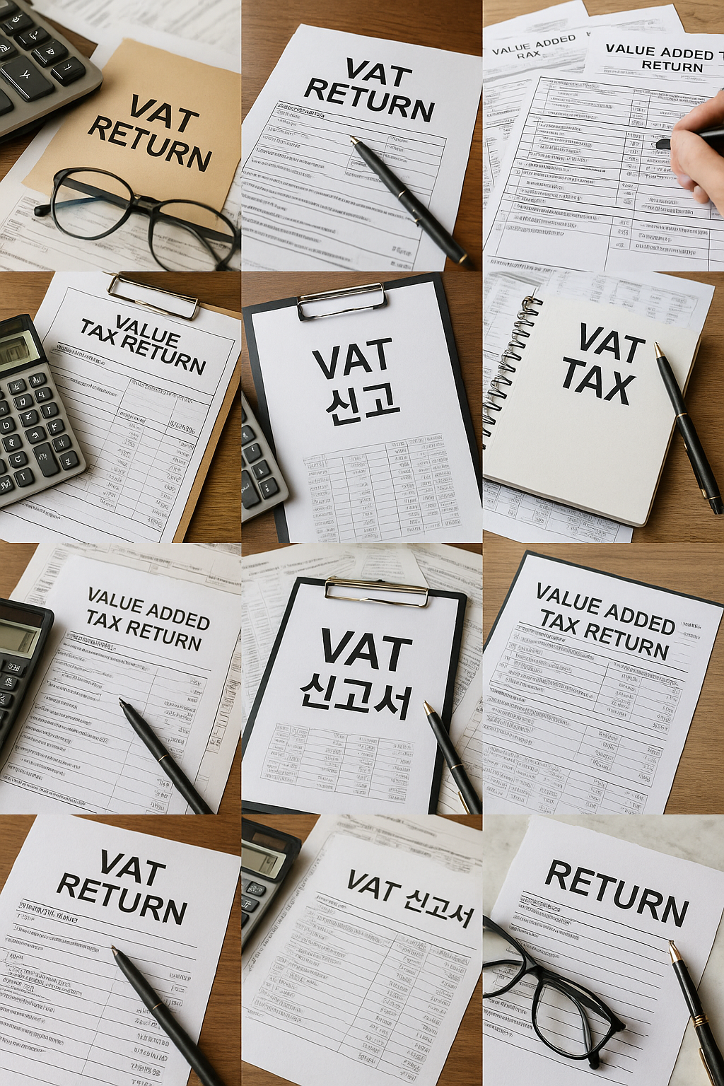 부가가치세 신고 이미지
