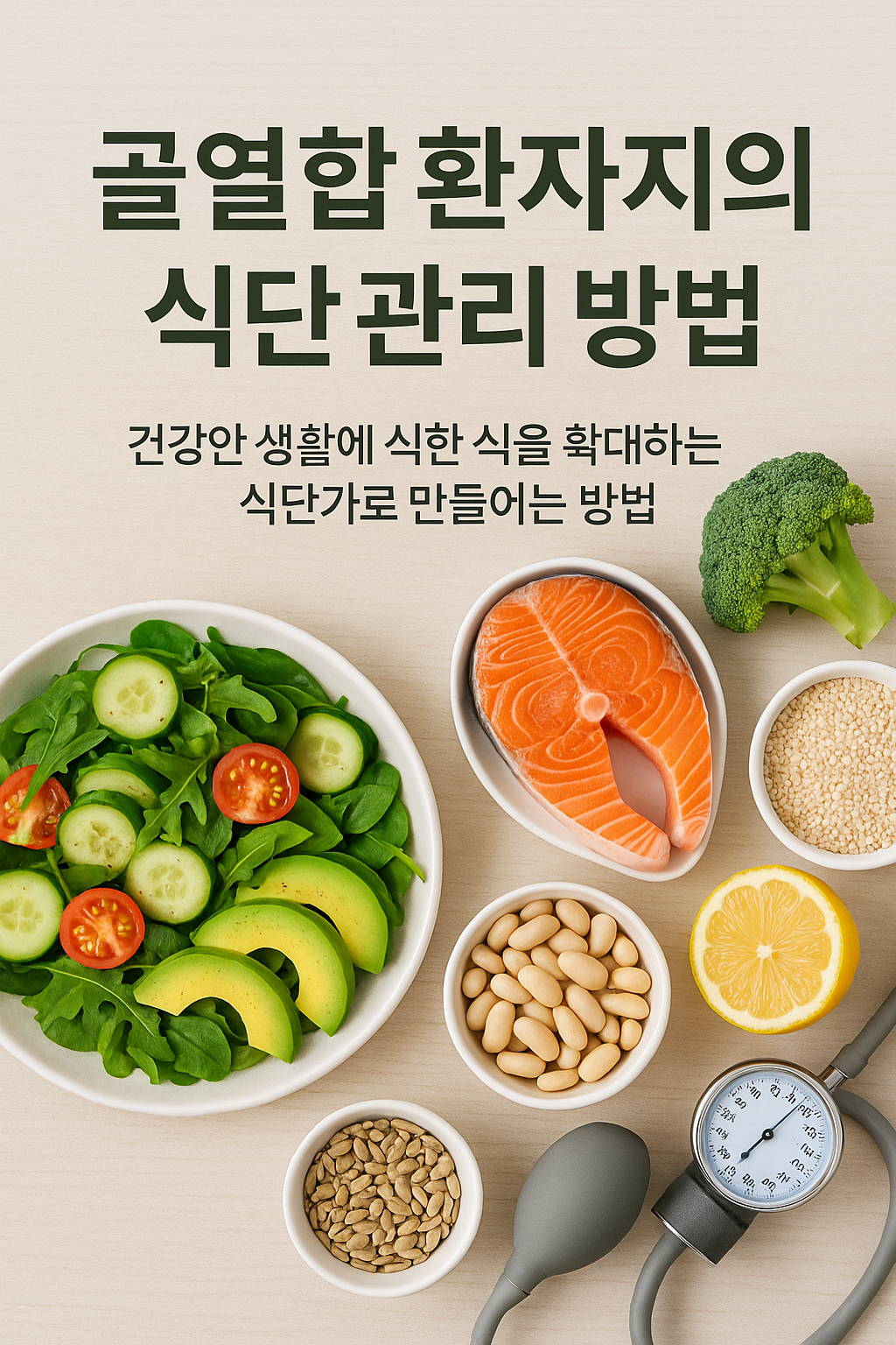 고혈압 환자를 위한 식단 관리 방법