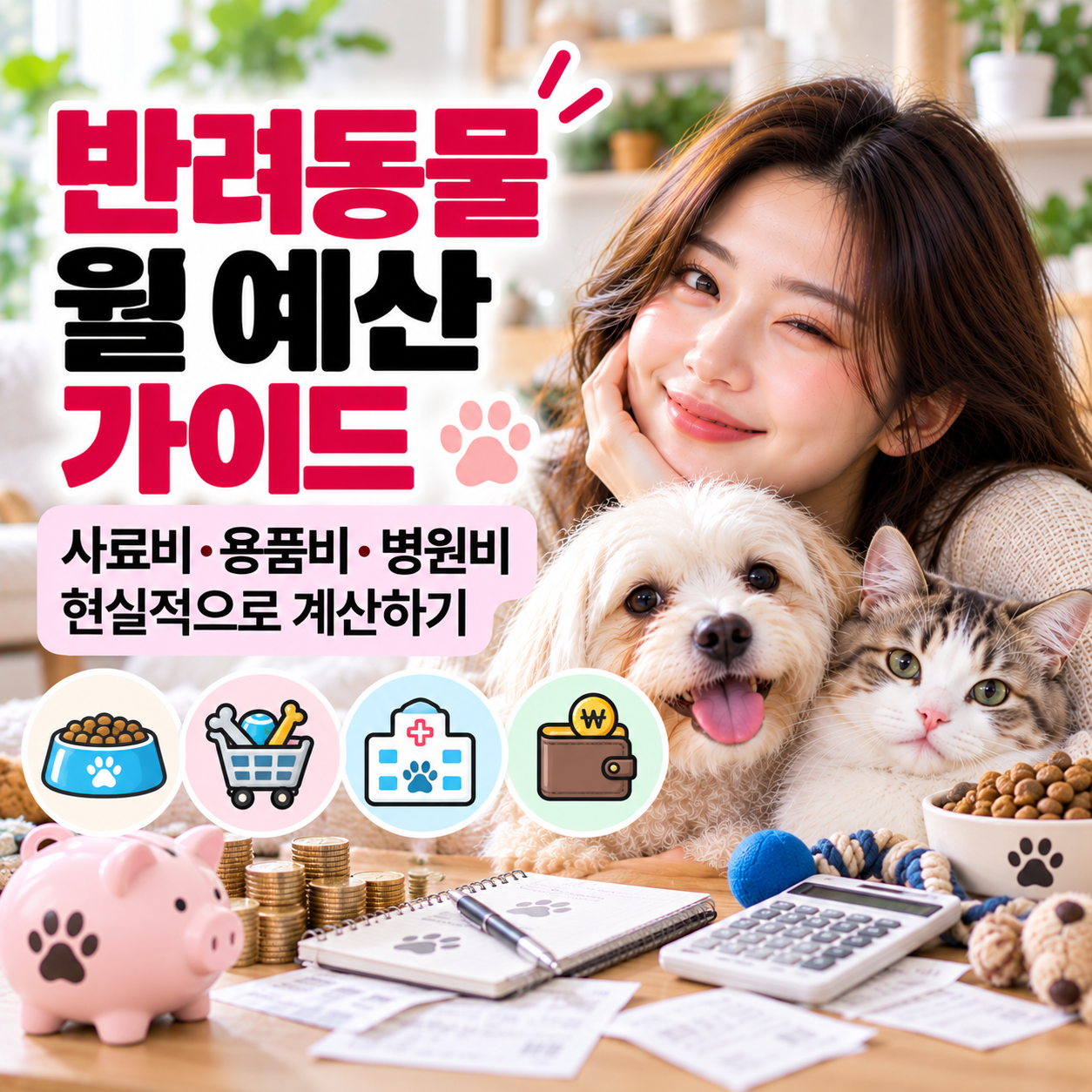 반려동물 월 예산