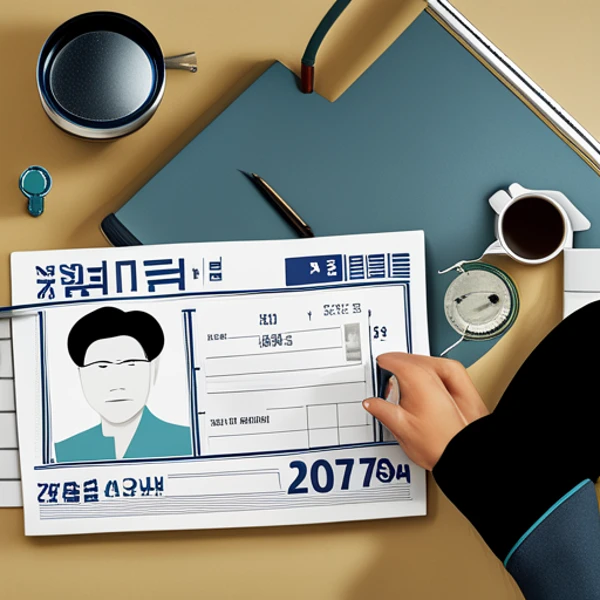 2007년생 주민등록증