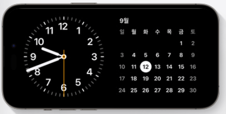 아이폰에 표기되는 시간