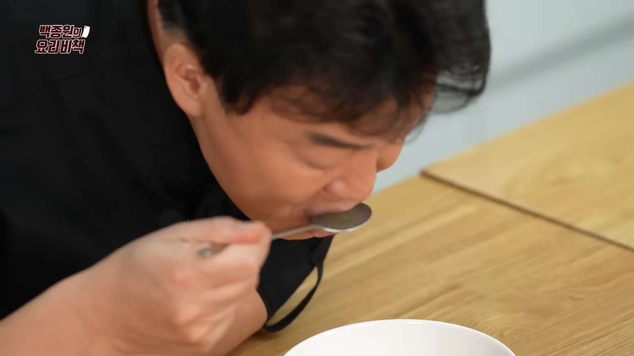 떡국 황금 레시피 백종원 레서피