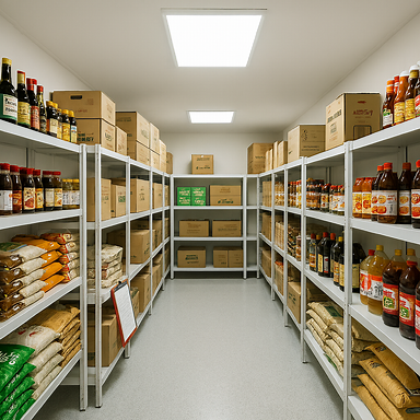 식자재 코드 기반 급식 재고 관리 자동화 시스템의 구조와 운영 전략 분석